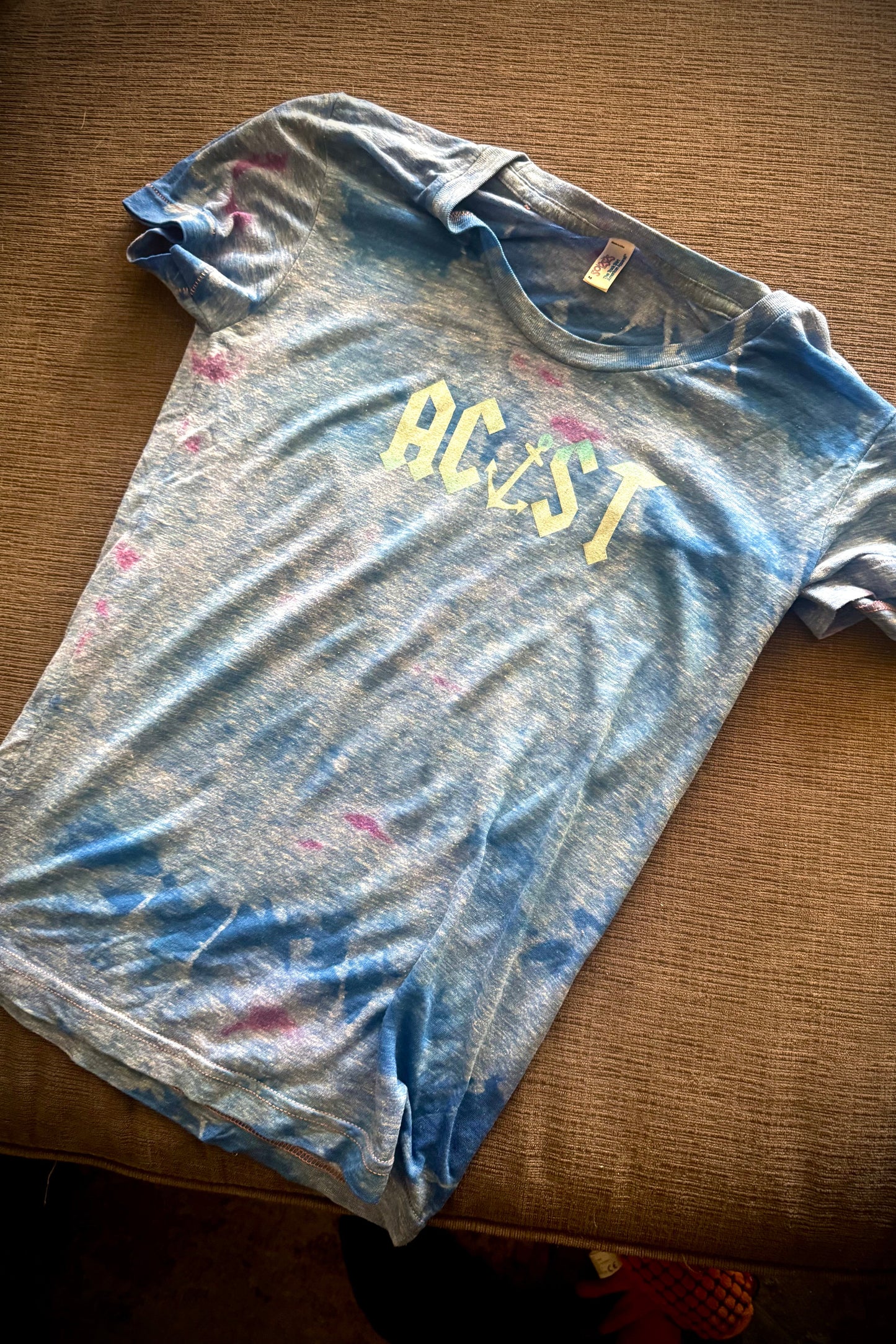 ACST NYC Rare Women T-Shirt Size M - 2012 Acqua Santa Tattoo Limited Edition