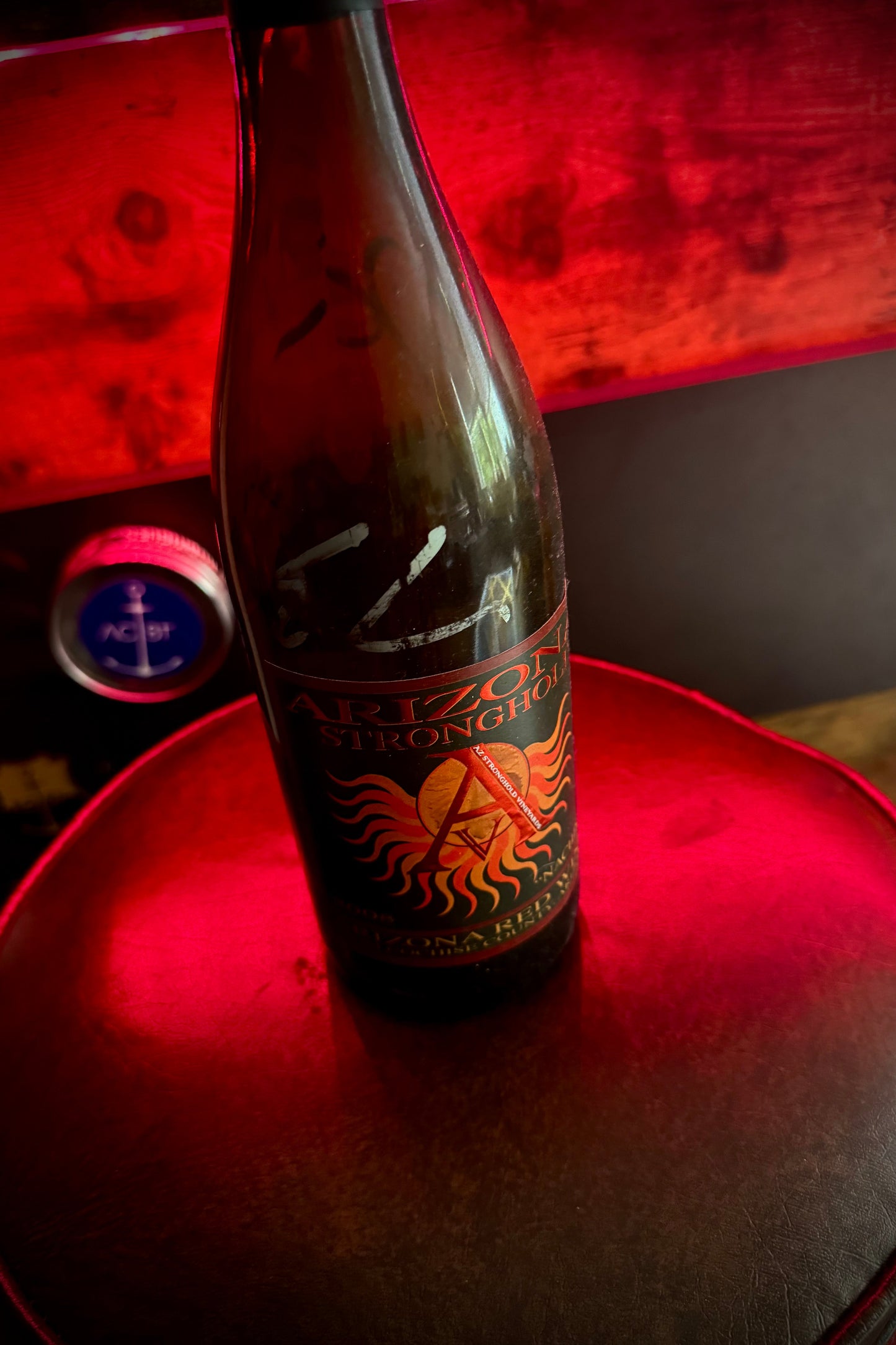 Arizona Stronghold Maynard James Keenan Signed Wine Bottle - 2009 Tool, Puscifer, Perfect Circle