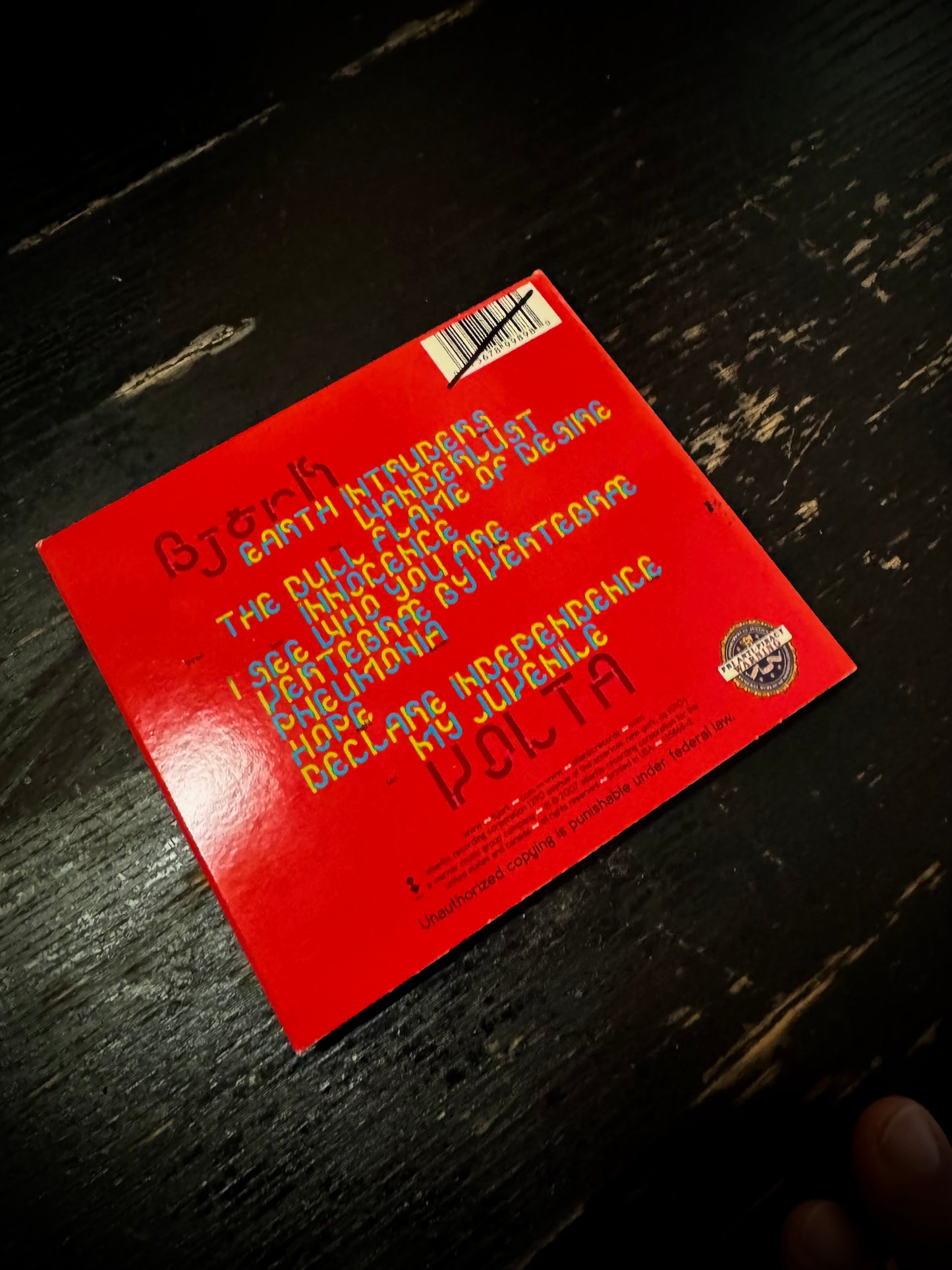 Bjork - Volta 2007 Digipak Album