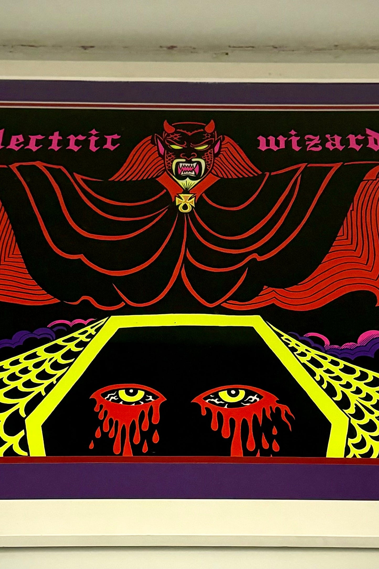 Electric Wizard USA Poster Tour - 2015 Designed by Andrew Labanaris