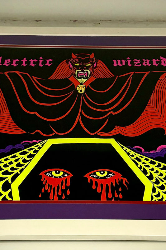 Electric Wizard USA Poster Tour - 2015 Designed by Andrew Labanaris
