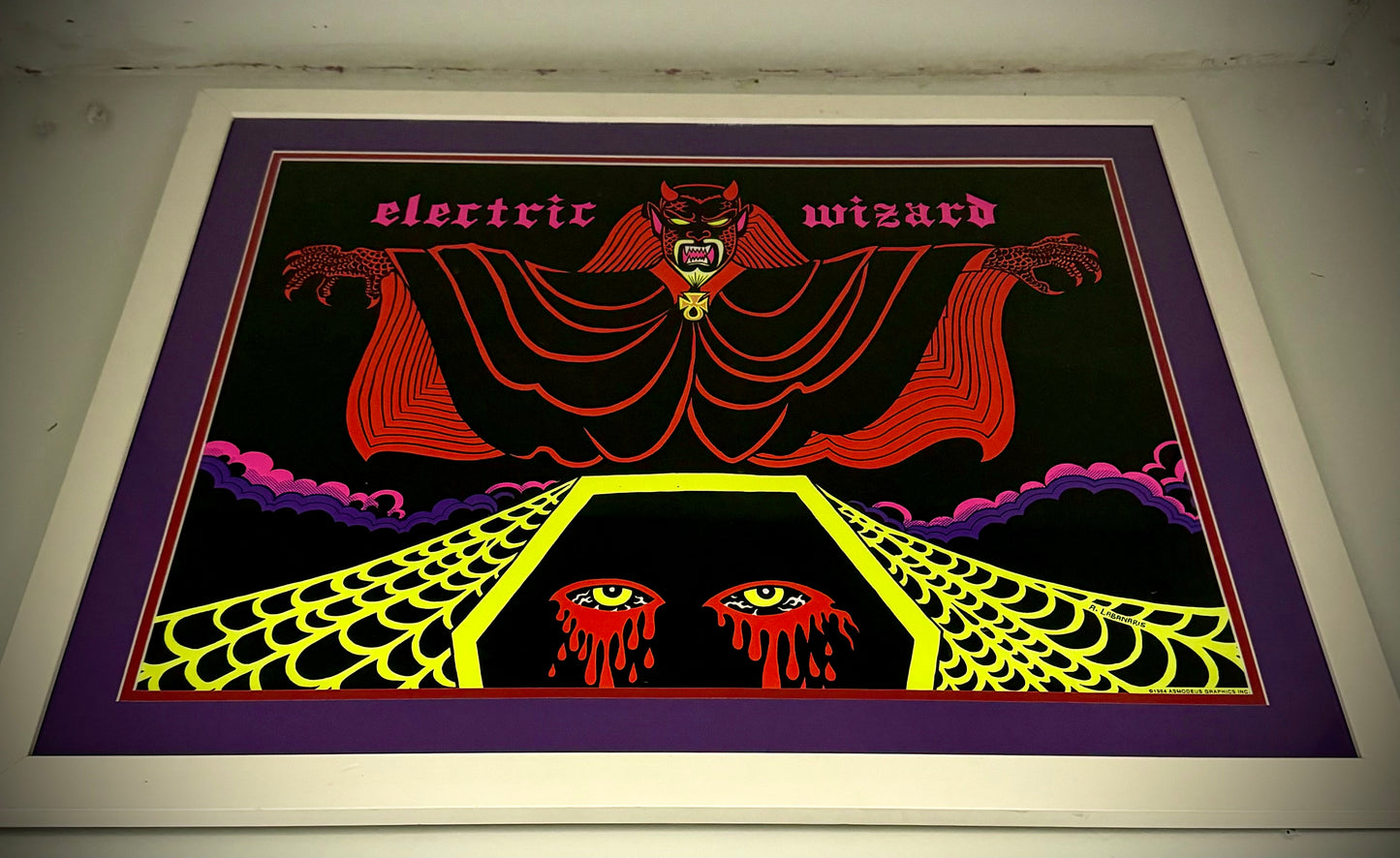 Electric Wizard USA Poster Tour - 2015 Designed by Andrew Labanaris