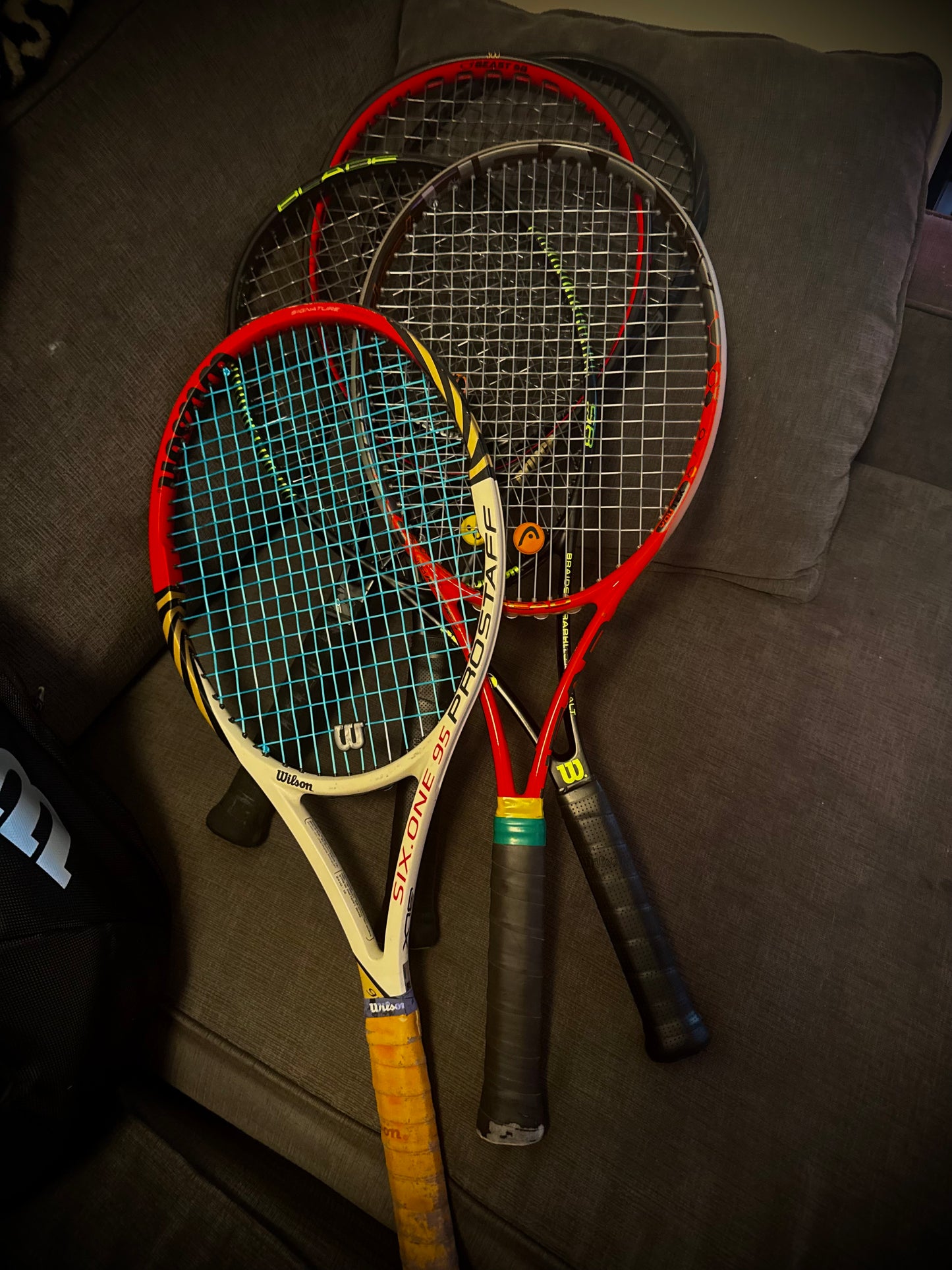 HEAD Graphene YouTek RADICAL PRO 98 STRUNG Tennis Racquet! L4 (4 1/2) - 2014