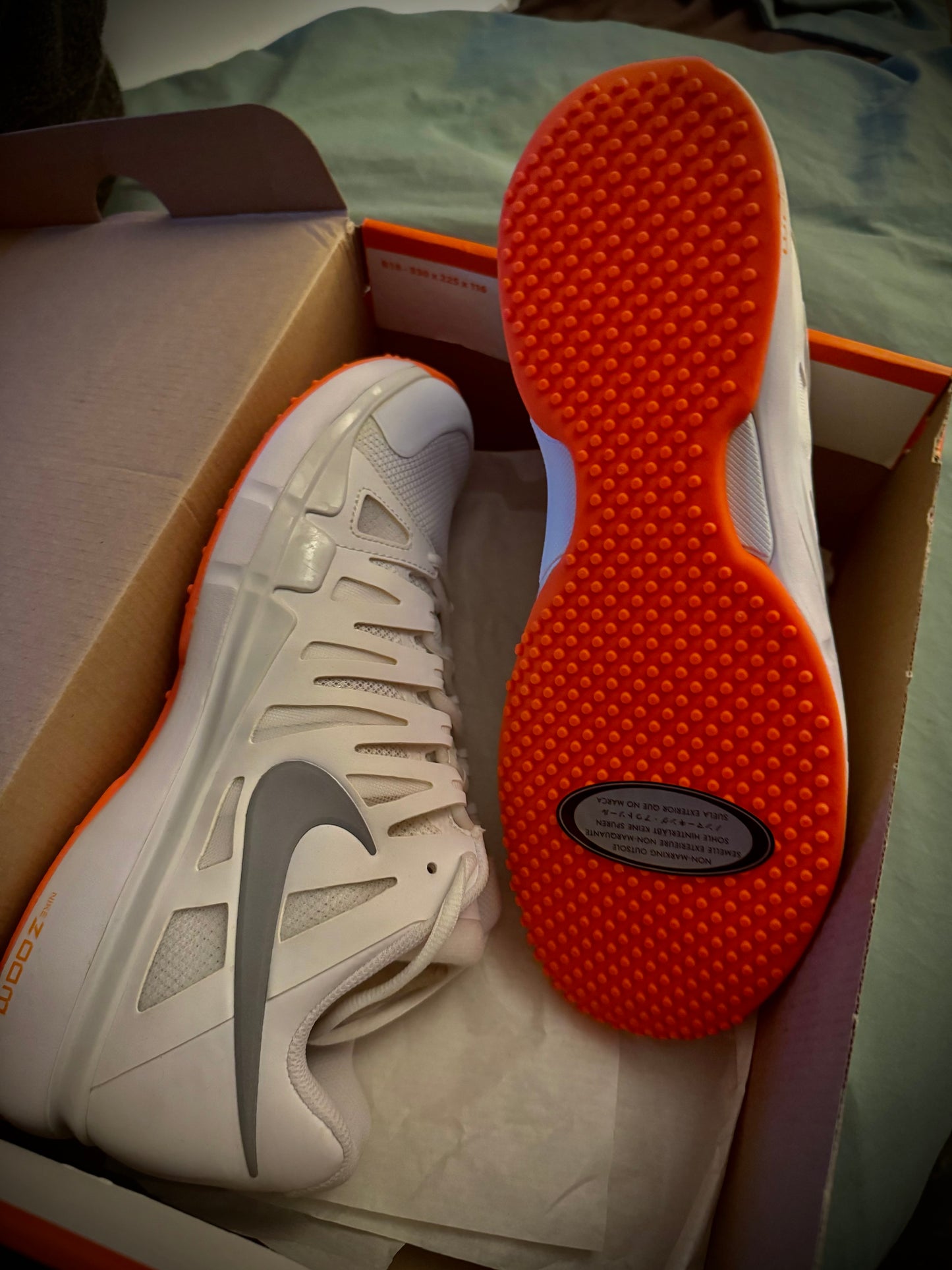 Nike Zoom Vapor 9 Tour Grass LE Banned (RARE) Roger Federer Size 10.5US - 2013