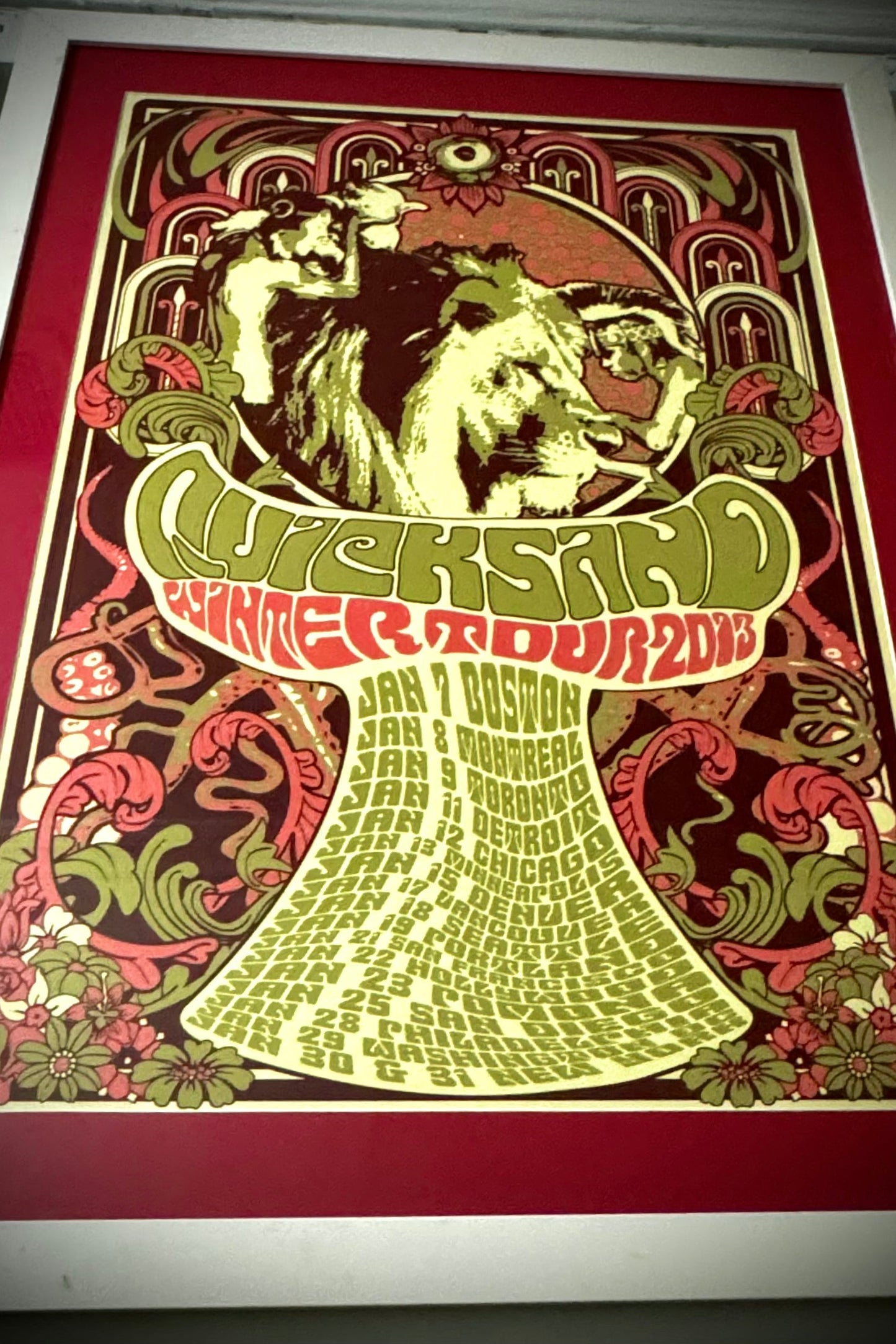 Quicksand Winter Tour 2013