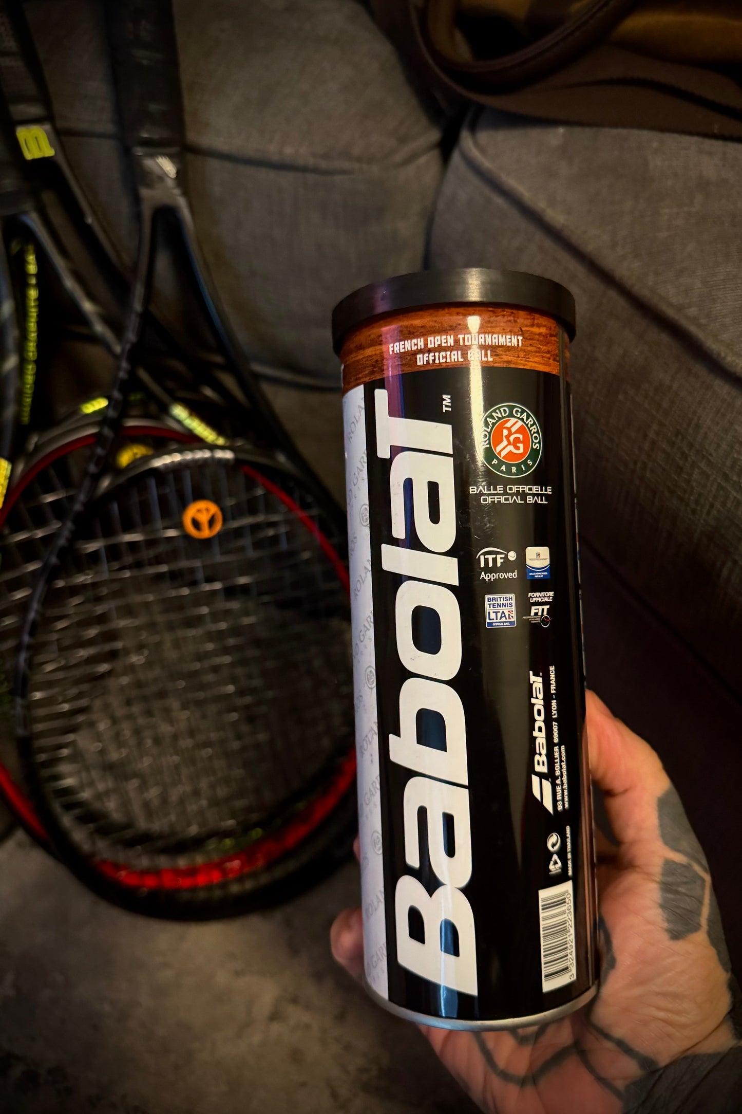 Roland Garros New Official Babolat French Open Tennis Balls Can Sealed - 2016
