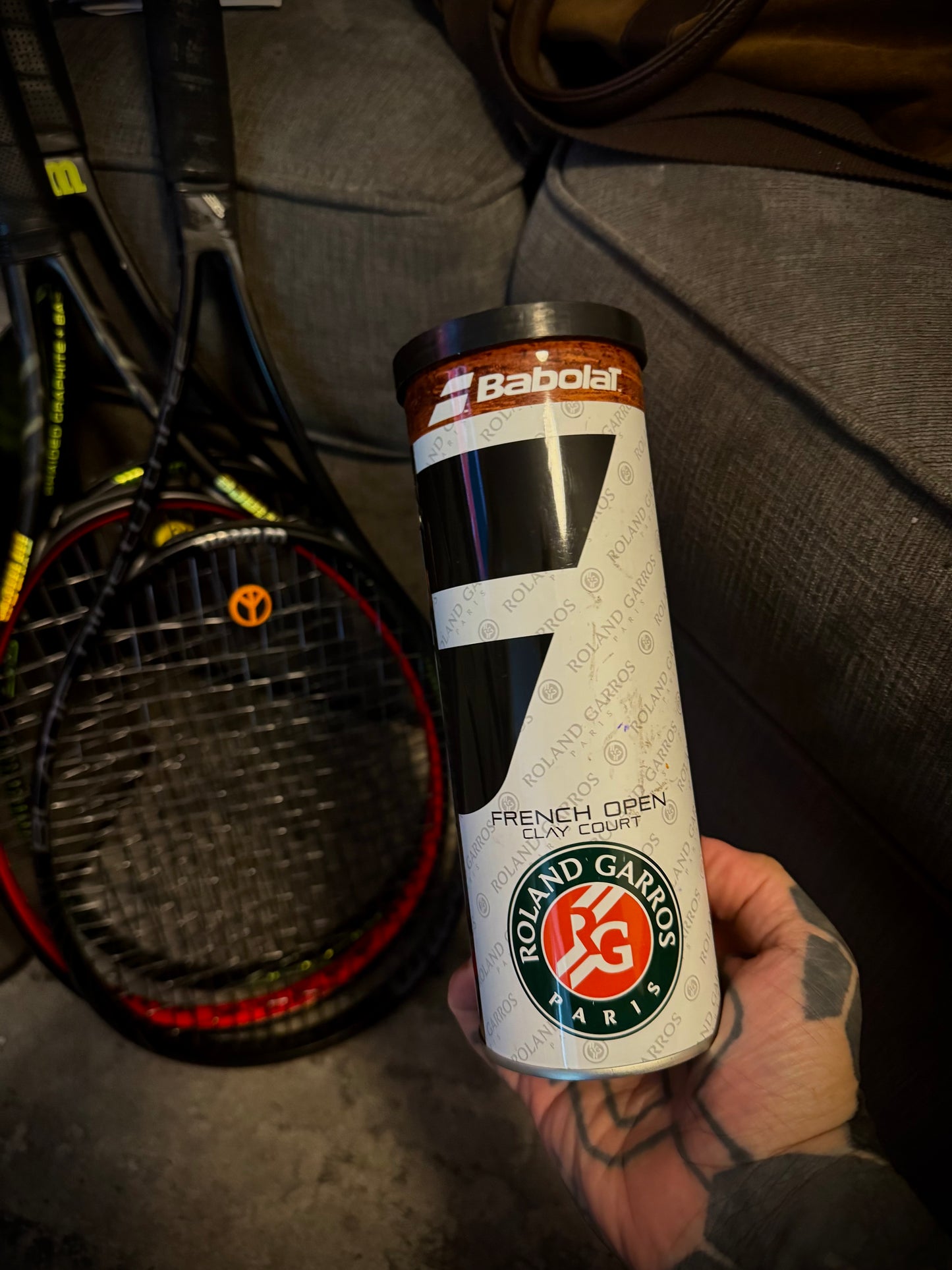 Roland Garros New Official Babolat French Open Tennis Balls Can Sealed - 2016