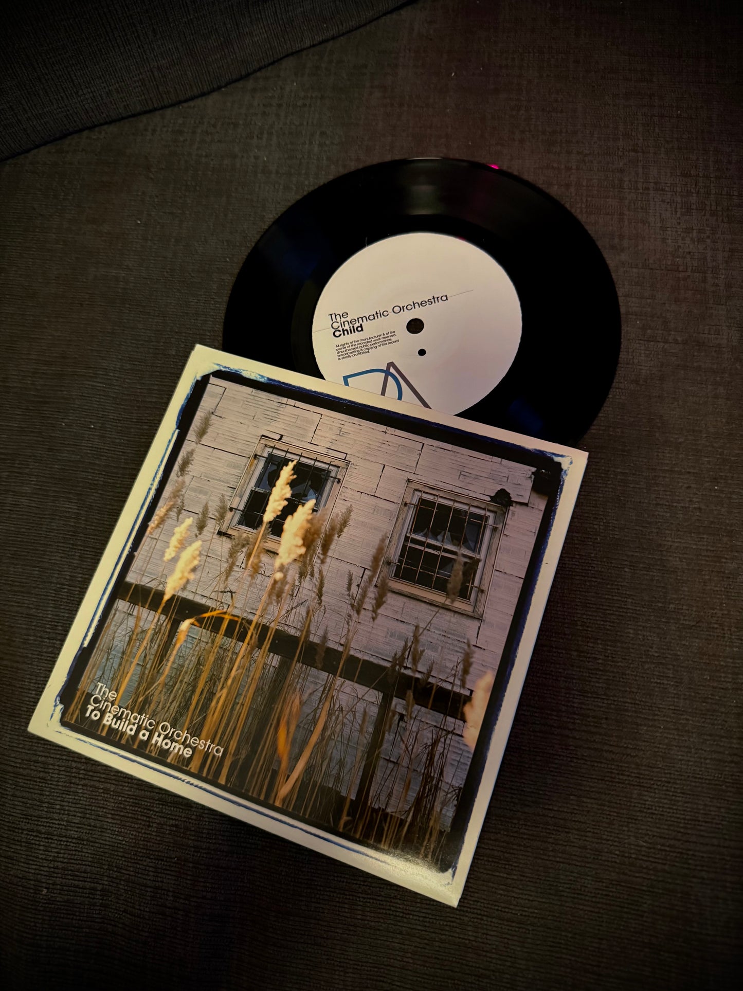 The Cinematic Orchestra 7” Vinyl Record - To Build a Home - 2007