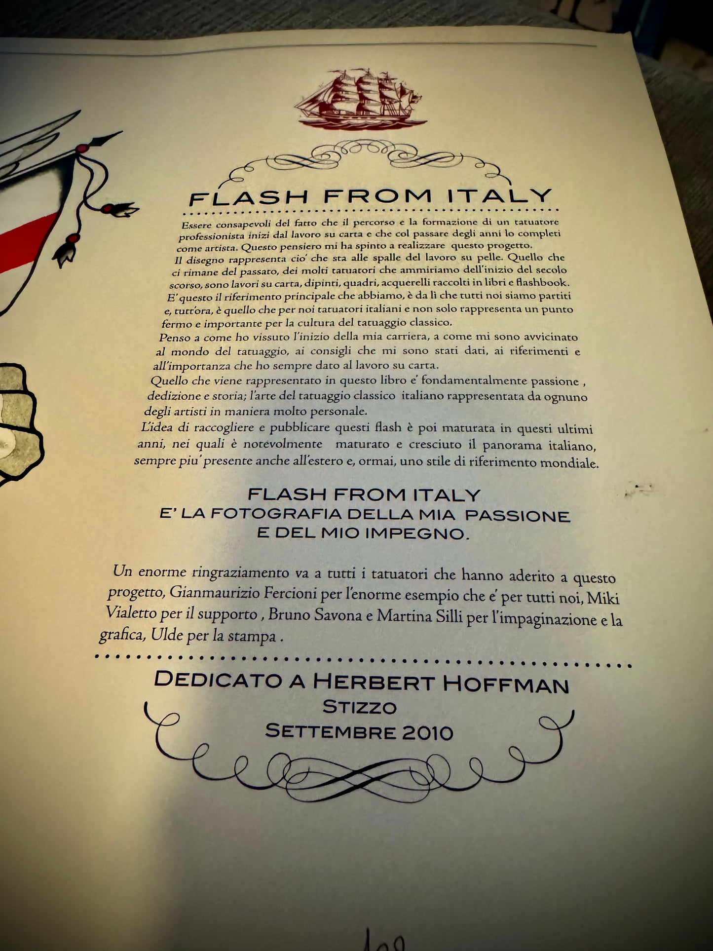 The Original Flash from Italy Volume 1 - 2010 Limited Edition 108/400