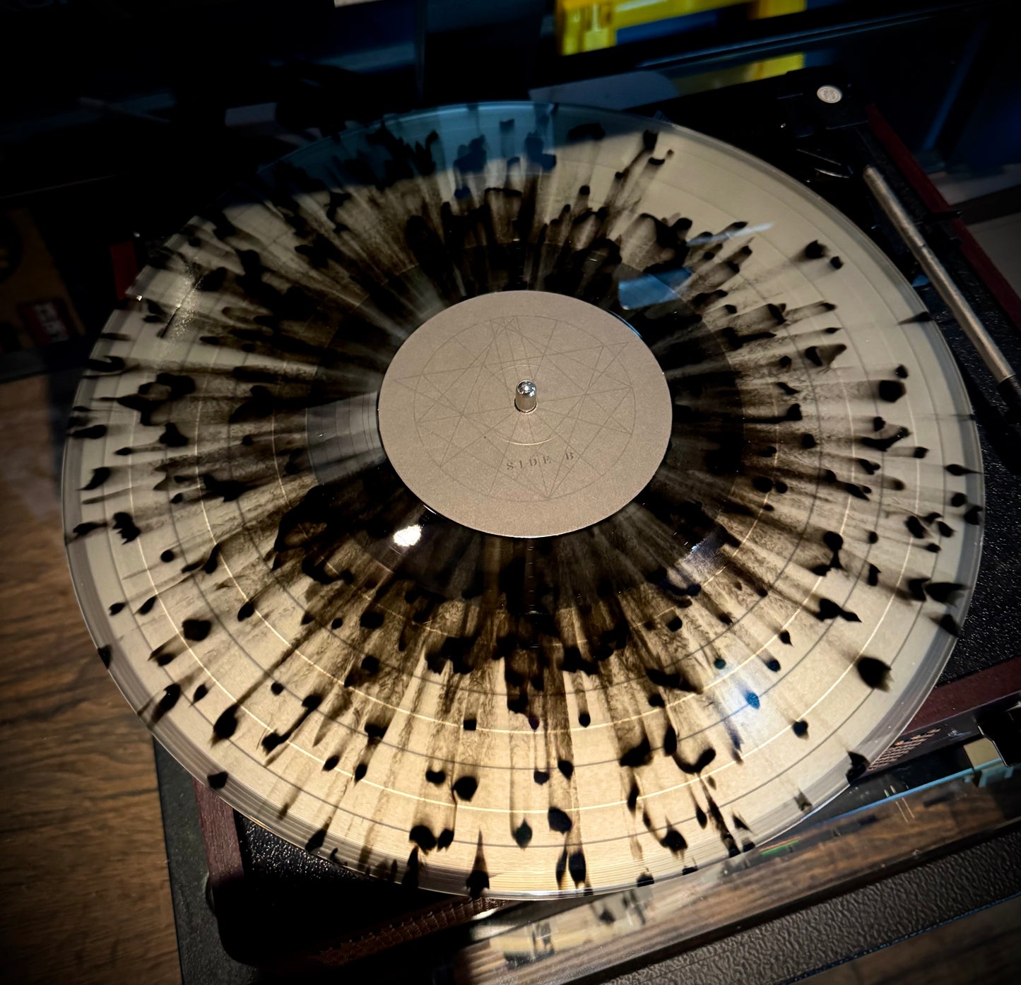 Eagle Claw – Timing Of The Void - 2012 Vinyl Clear/Black Splatter