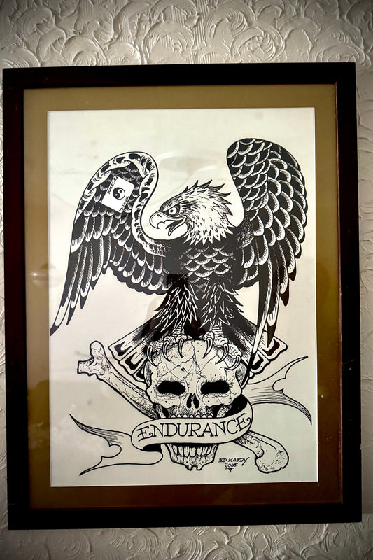 Ed Hardy’s Endurance Screen Print Poster - 2005