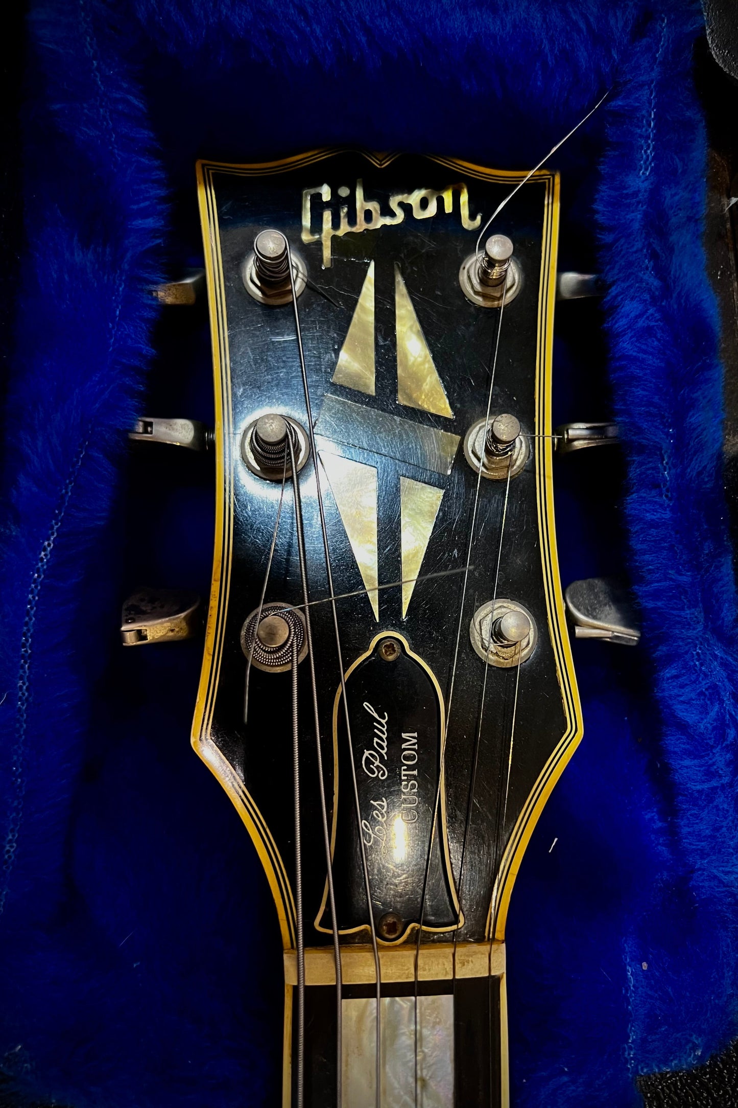 Vintage Gibson Les Paul Custom 1981 - Silverburst