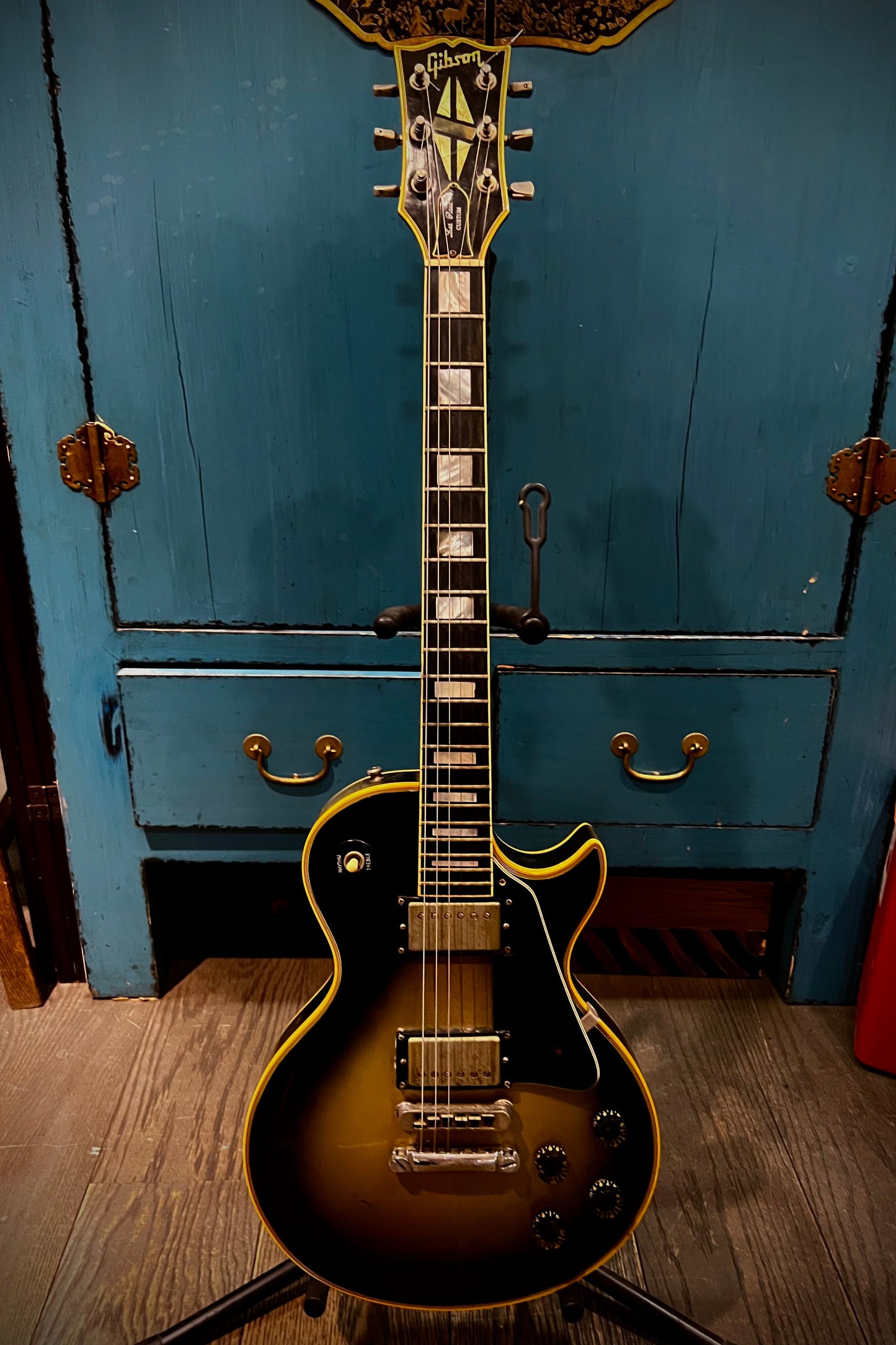 Vintage Gibson Les Paul Custom 1981 - Silverburst