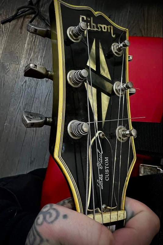 Vintage Gibson Les Paul Custom 1981 - Silverburst