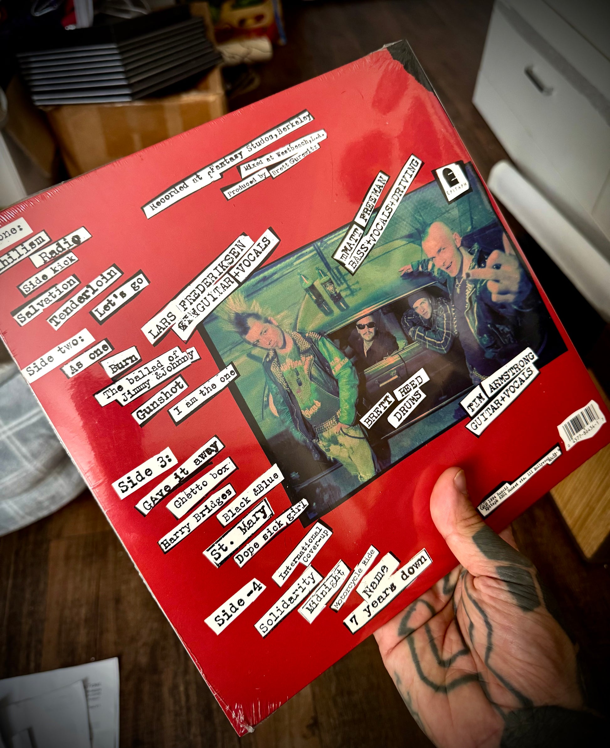 Rancid – Let's Go - 2 x Vinyl, 10", Album, White NEW
