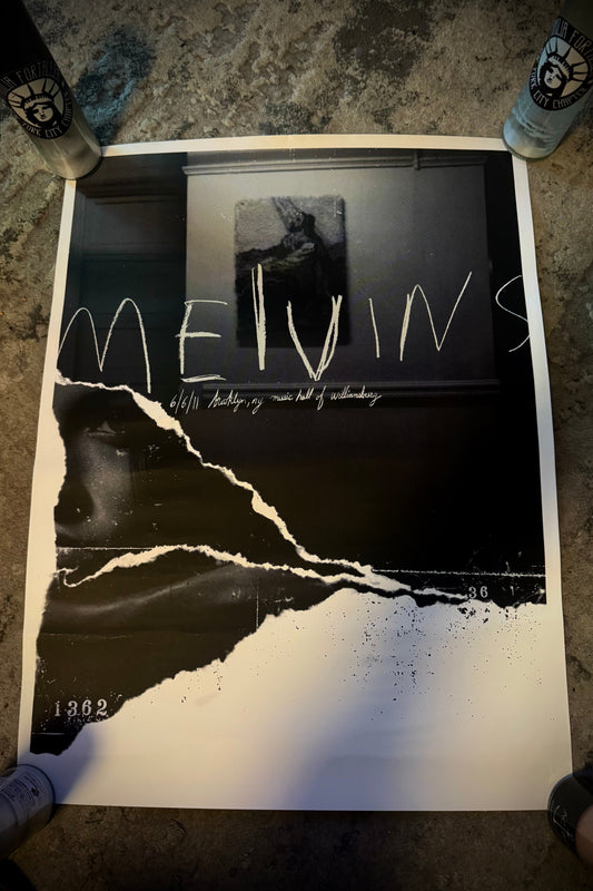 Melvins Rare Poster NYC - 2011