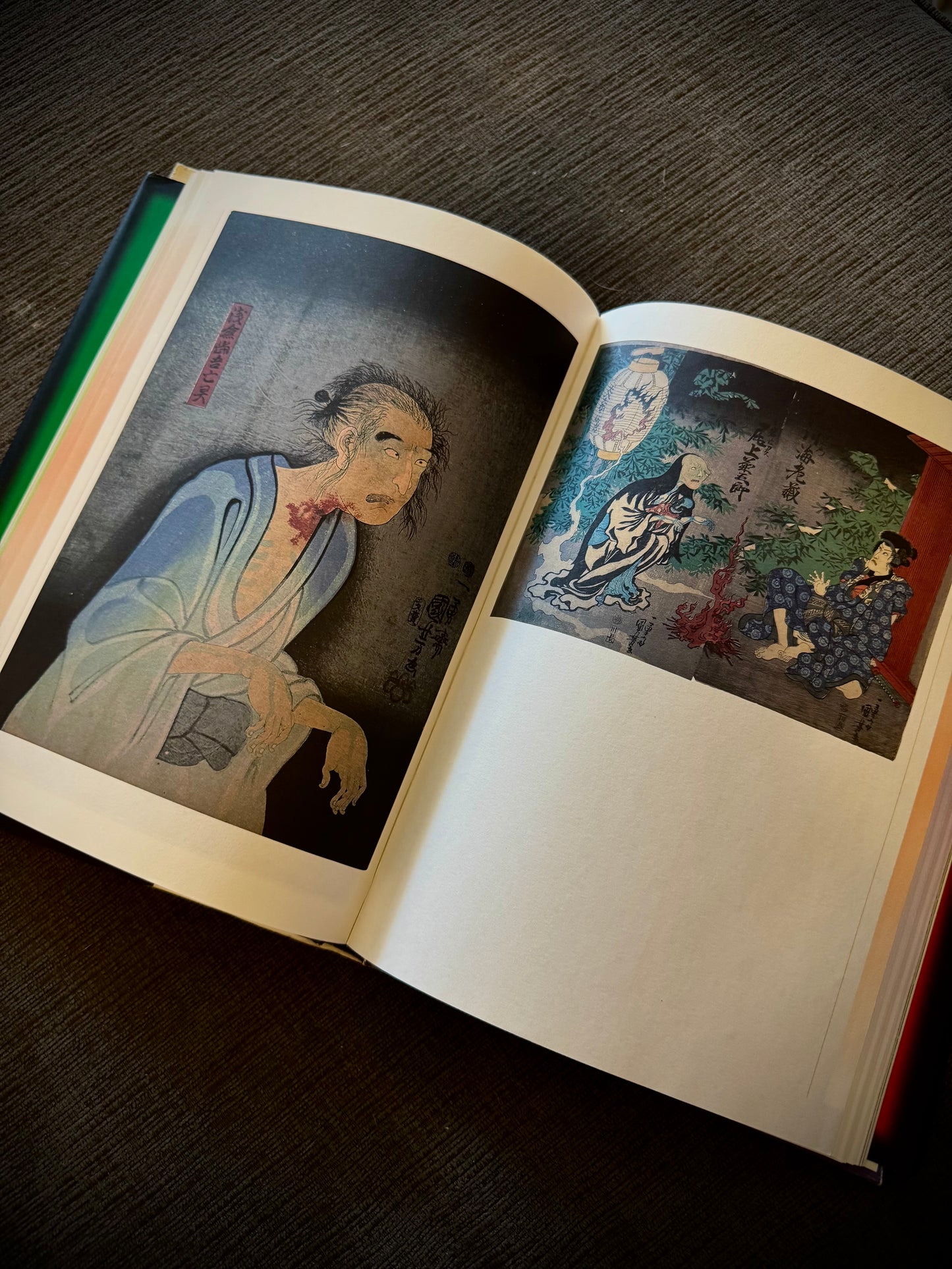 One Hundred Views of Kuniyoshi's Yokai  Japanese Art Book Author Utagawa Kuniyoshi - HardCover