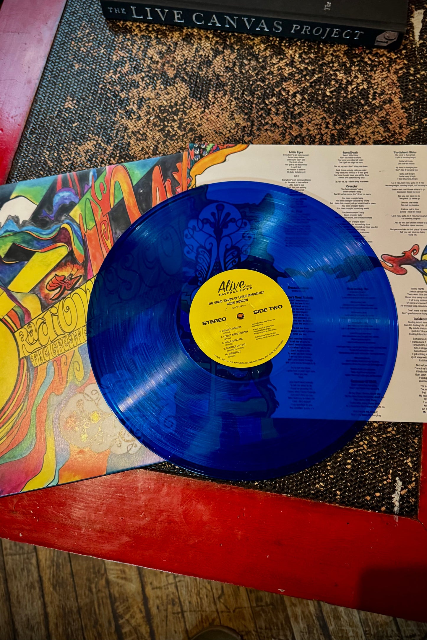 Radio Moscow – The Great Escape Of Leslie Magnafuzz (Vinyl Limited Edition, Blue) - 2011