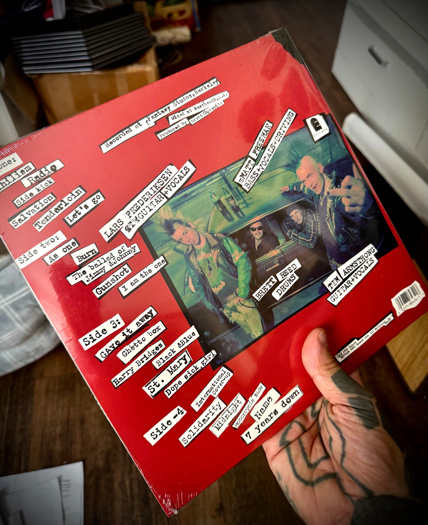 Rancid – Let's Go - 2 x Vinyl, 10", Album, White NEW