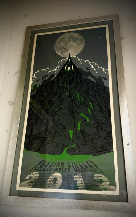 Russian Circles 2012 Tour Poster by Neal Williams