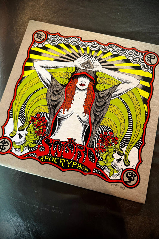 The Sword Limited Edition Apocryphon Tour Vinyl Record - 2013 Numbered 210/300